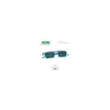 Blue ABS Frame Reald Circular Polarized 3D Glasses ISO EN71 SGS CE ROSH