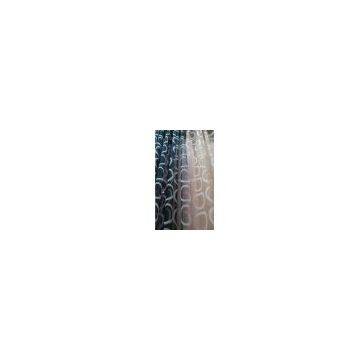 flocking organza
