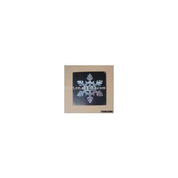 Snowflake plastic mirror / decorative mirror