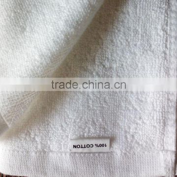 100% cotton bath towel White hand towel Sport towel factory