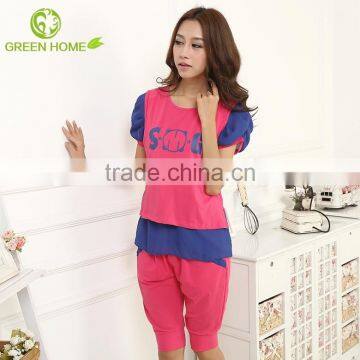 wholesale cotton fabric tender pajamas home wear