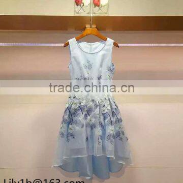 Latest Frock Designs Pictures Baby Girl Wedding Dress Fashion Kids Party Wear Girl Dress photo-3