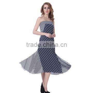 Ladies Latest Design long dress chiffon new style