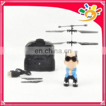 hot selling products PSY gangnam style funny man toys bird uncle FY320 remote control flight psy gangnan style rc helicopter