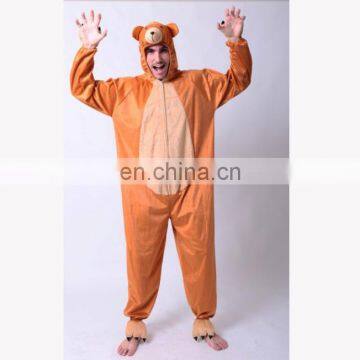 Party Carnival adult animal bear costume jumpsuit MAB-68