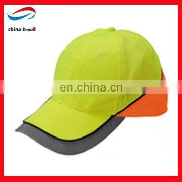 safety yellow hats for sale/reflective cap safety hat