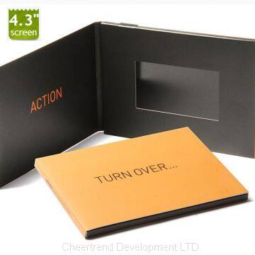 Unique Design 7'' Lcd Video Greeting Card/video Brochure/business Gift photo-4