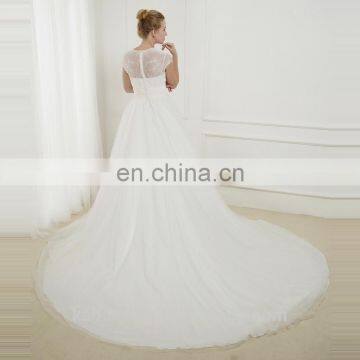 EB2694 Fanbulous Cap Sleeve Sexy Top With Tulle Skirt Wedding Ball Gown photo-2