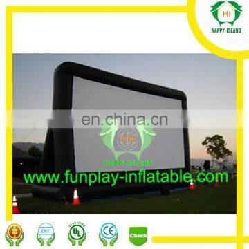 CE custom inflatable screen,inflatable big screenn,hot sale inflatable movie screen