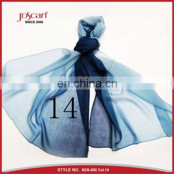 Promotion factory direct silk chiffon head scarf