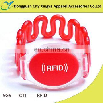 plastic rfid lock wristband for swimming pool