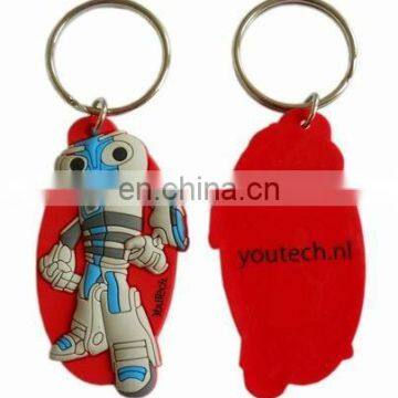 Soft pvc keyring OEM products