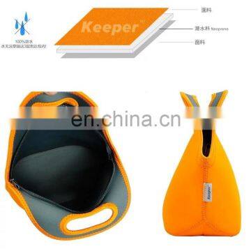 Eco-friendly Insulated Waterproof Neoprene Lunch Bag With Adjustable Crossbody Strap Cooler Neoprene Bag photo-4