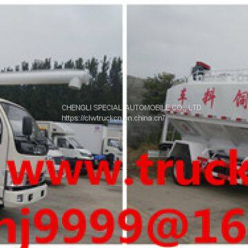 2018s High Quality and Competitive Price Dongfeng 4*2 LHD 8m3 Poultry Animal Feed Transporting Truck for Sale photo-2