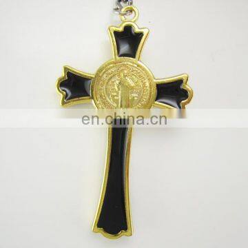 crucifix cross key chain