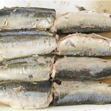 Factory Price Premium Qaulity Chinese Canned Mackerel Fish in Brine 425g