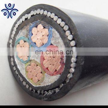 2015 new products pvc insulated 4 core 120mm2 150mm2 185mm2 240mm2 swa armoured cable