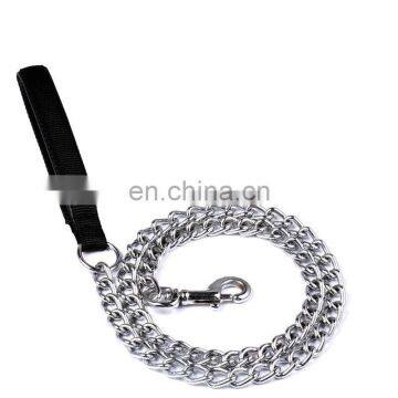 High-grade Nylon Iron Chain Pet Supplies Traction Rope Dog Leash 120CM photo-3