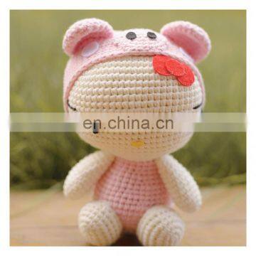 Yarncrafts Wholesales Mini Yarn Handmade Crochet Animal Doll Amigurumi Toy