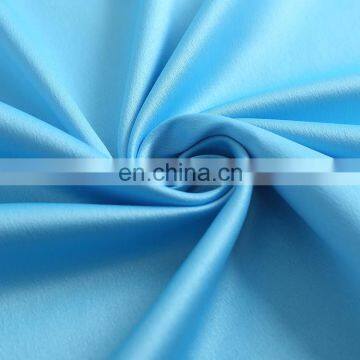 high quality 50D*50D twist yarn stretch bright satin fabric for dress