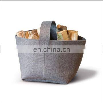 China High Quality Handmade Environmental Firewood Felt Bag photo-3