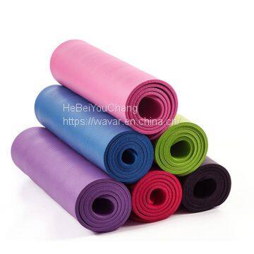 1/2-Inch Extra Thick NBR Comfort Foam Yoga Mat for Exercise, Pilates