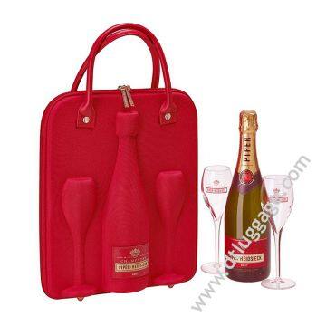 Manufacturer Carrying Waterproof Zipper Wine And Glass Carrier Bag photo-2