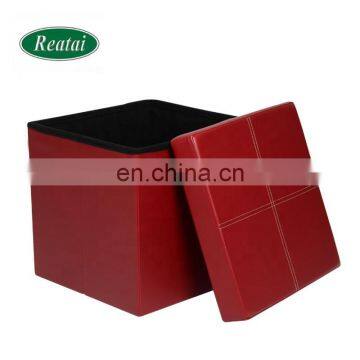 Manufacturer Custom Folding Storage Ottoman Folding Ottoman Stool photo-3