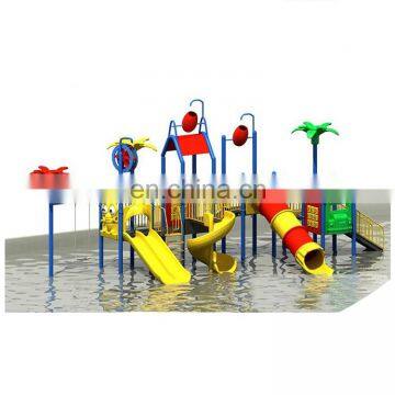 Best Quality Children Water Park Equipment Large Plastic Curved Playground Slides for Sale photo-5