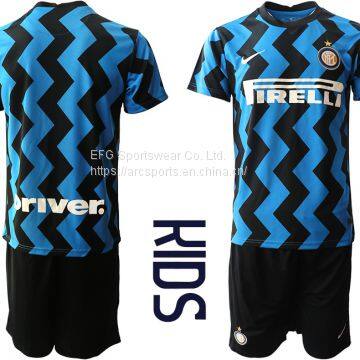 2020/21 Season Inter Milan Kids Home Jersey&Shorts