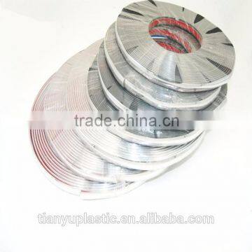 flexible pvc strips/with self adhensive tape can decorate any product