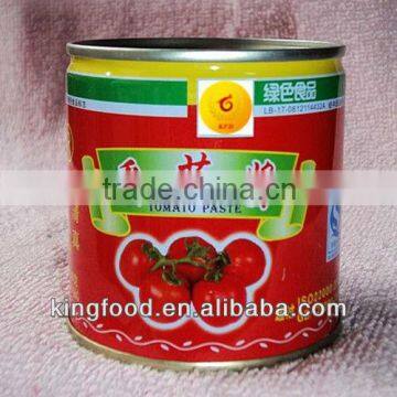 Canned Tomato Paste in Tin Brix 28-30%