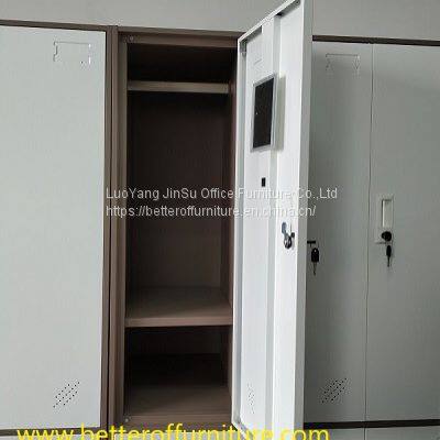 4 Door Steel Locker H1850XW900XD400mm Metal Furniture Wardrobe Storage Cabinet photo-5