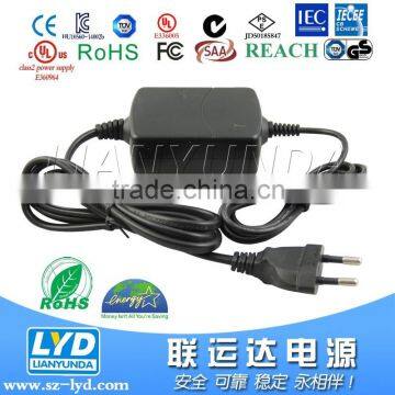 12v 3a AC DC power adapter 36w laptop desktop transformer for 3D printer with EN60335 61558