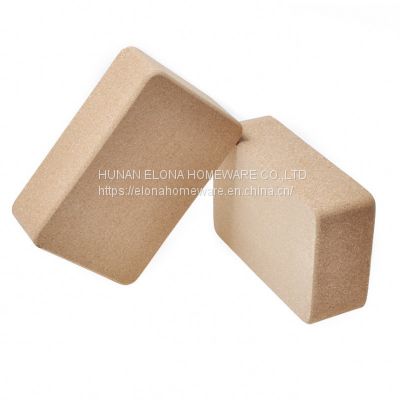 Factory Price Gym Equipment High Quality Wholesale eco-friendly Cork eva yoga block