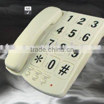 Vintage big button phone,cheap table telephone set