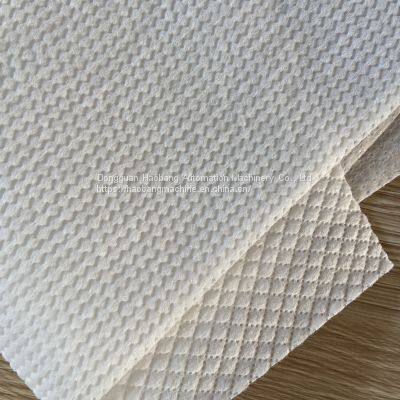 Fabric Non-woven Compound Bonding Embossing Machine From Haobang Machine