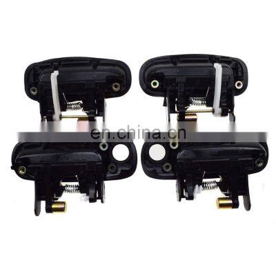 8 PCS Outside Inside Door Handle Black/Gray For 98-02 TOYOTA COROLLA 6921002040,69210-02030,69240-02030,69240-02040 photo-2