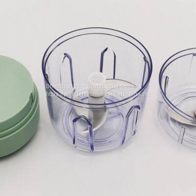 2 Cups (250ml&100ml) Electric Wireless Mini Garlic Chopper Garlic Masher Food Cutter Meat Grinder Onion Dicer Mincer Pepper Baby Food Blender photo-3