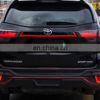 Rear Bumper Trunk Tail Light For Toyota Highlander Kluger XU50 2014 - 2019 photo-4