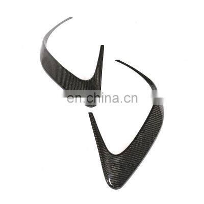 Carbon Fiber Rear Bumper Fins for Mercedes-Benz GLE-Class GLE 63 AMG Coupe 2015-2018 photo-3