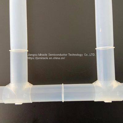 Customized Connection Tube PFA Fitting PFA Transparent Weld Tubing photo-4