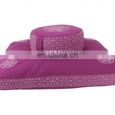 Washable custom made indian zafu zabuton