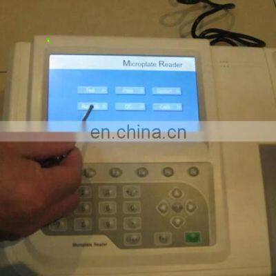 New Arrived Laboratory Equipment Microplate Reader With Touch Screen and Inner Computer