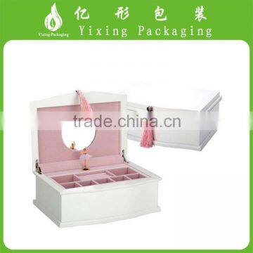 Personalized Glossy Wood Pearl Jewelry Box &MDF New Design Jewellery Package Case photo-2