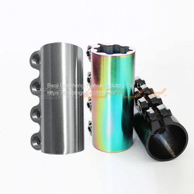 COMEPLAY Wholesale Factory Direct Titanium Pro Scooter SCS Clamps photo-3