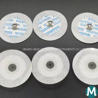 Disposable ECG EKG Electrode Foam Polyurethane Non-woven Gel Electrode Foam Electrode photo-3