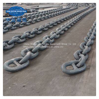 64mm marine studlink anchor chain studless anchor chain factory