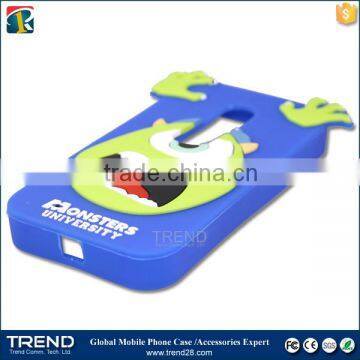 China Supplier 3D Pattern Fashion Silicone Soft Cover Case for Moto G3 photo-4