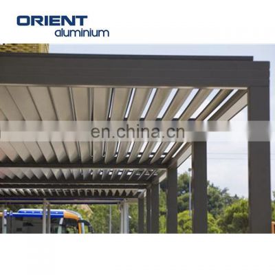 Outdoor living Waterproof Aluminium sunroof pergola